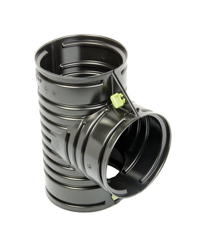 UPC 096942767385 product image for ADS 4in Corrugated Hinged Tee (0421AAHF) | upcitemdb.com