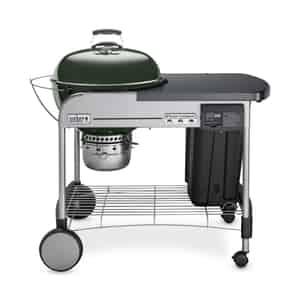 Weber  Performer Deluxe  Charcoal  22 in. W Green  Kettle Grill 