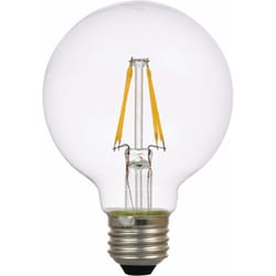 Sylvania Natural G25 E26 (Medium) LED Bulb Soft White 40 W 2 pk