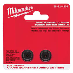 Milwaukee Close Quarters Replacement Cutter Wheel Black 2 pc