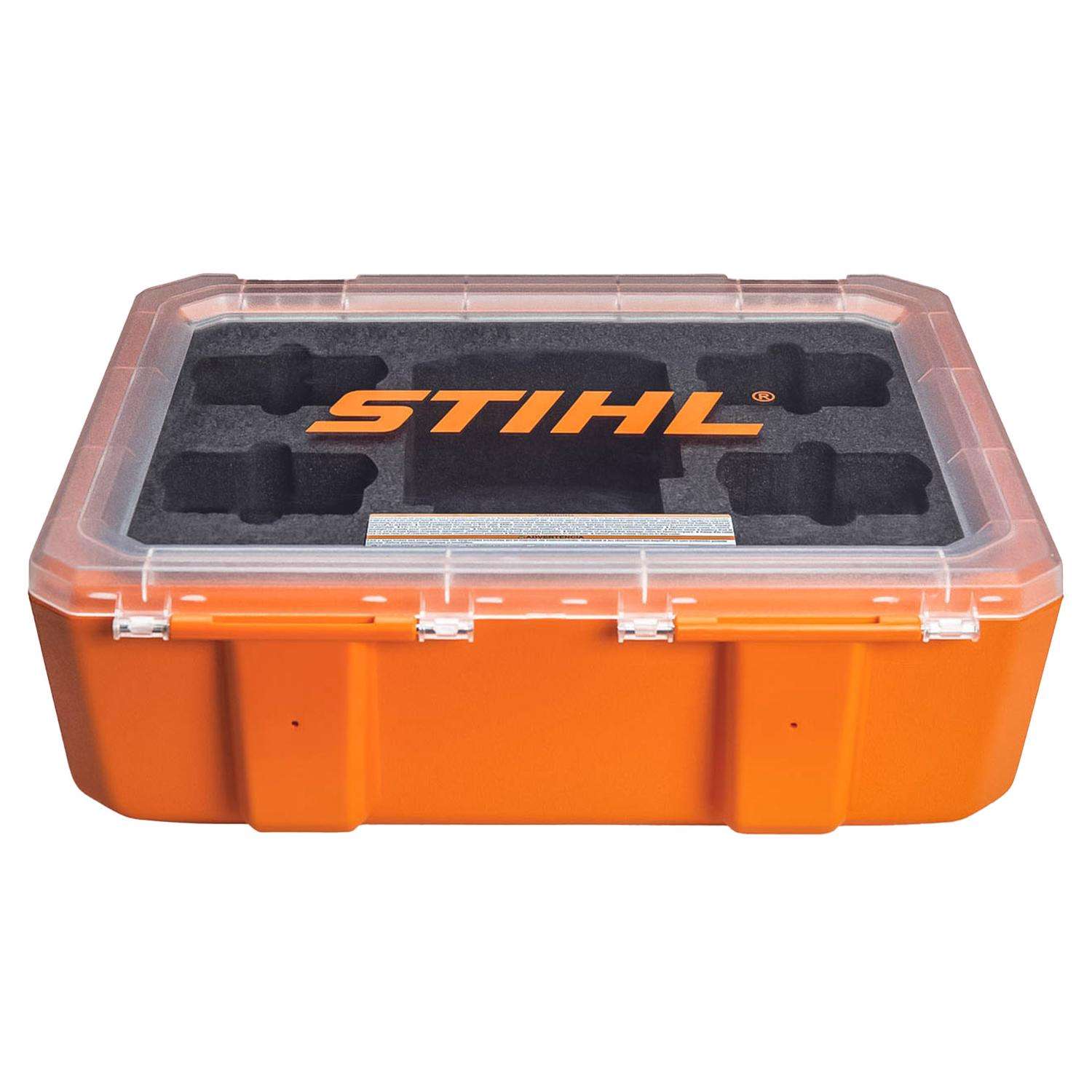 STIHL Battery/Charger Carrying Case Orange Ace Hardware