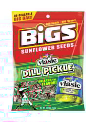 BIGS Dill Pickle Sunflower Seeds 5.35 oz Pegged