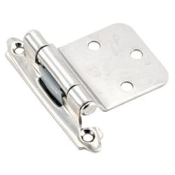 Amerock 2 in. W X 2-3/4 in. L Polished Chrome Steel Variable Hinge 2 pk