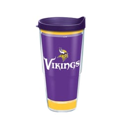 Tervis NFL 24 oz Minnesota Vikings Multicolored BPA Free Tumbler with Lid