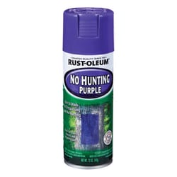 Rust-Oleum Gloss No Hunting Purple Spray Paint 12 oz