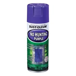 Rust-Oleum Gloss No Hunting Purple Spray Paint 12 oz