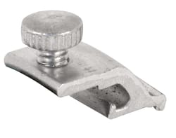 Prime-Line Mill Aluminum Storm Door Panel Clip For 1/2 inch 8 pk