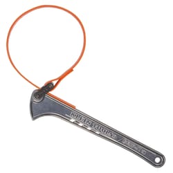 Klein Tools Grip-It Adjustable Strap Wrench 12 in. L 1 pc