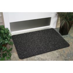 GrassWorx 18 in. W X 30 in. L Flint Flair AstroTurf Door Mat