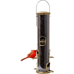 Aspects Aspects Songbird 3.5 qt Polycarbonate Big Tube Hanging Bird Feeder 6 ports