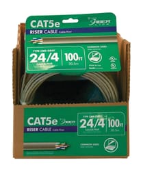 Southwire 100 ft. 24/4 Solid Audio 5e Riser Wire