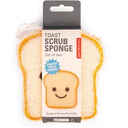 Kikkerland Medium Duty Scrubber Sponge For All Purpose 1 pk
