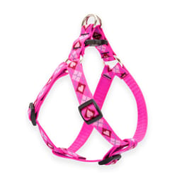 LupinePet Original Designs Multicolor Puppy Love Nylon Dog Harness