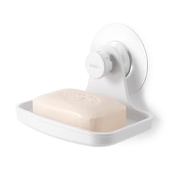 Umbra Flex White Plastic Soap Dish