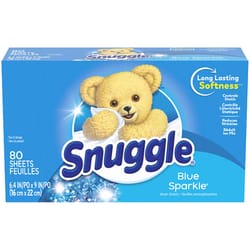 Snuggle Blue Sparkle Fresh Scent Fabric Softener Sheets 1 pk