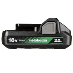 Metabo HPT 18V 2 Ah Lithium-Ion Cordless Tool Battery 1 pc