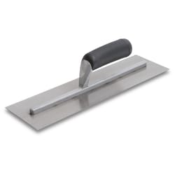 Marshalltown 4 in. W X 16 in. L High Carbon Steel Finishing Trowel