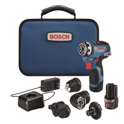 Bosch 12V Chameleon 1/4 in. Brushless Cordless 5-In-1 Drill Kit (Battery & Charger)
