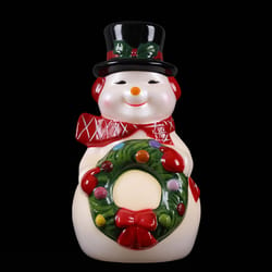 Mr. Christmas LED Blow Mold Snowman 12 in. Yard Decor