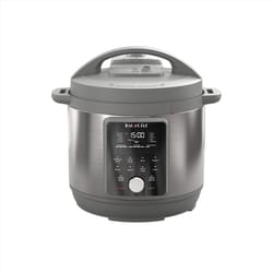 Instant Duo Plus Aluminum/Stainless Steel Digital Pressure Cooker 8 qt Black/Silver