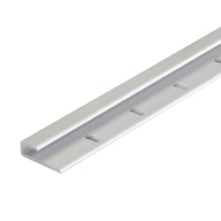 M-D BUILDING PRODUCTS 0.25 in. H X 1.1875 in. W X 96 in. L Satin Clear Clear Aluminum Molding