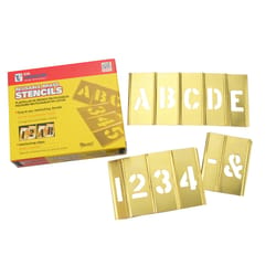 C.H. Hanson CH Hanson Brass Stencil Set 45 pk