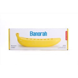 Kikkerland Banana Banorah Ceramic 1 pk