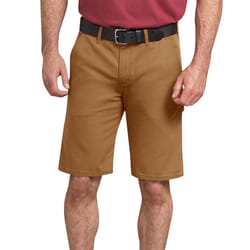 Dickies Tough Max Men's Twill Carpenter Shorts Stonewashed Brown 38x11 6 pocket 1 pk