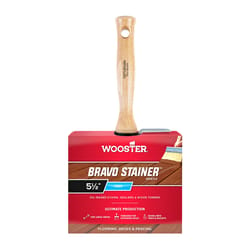 Wooster Bravo Stainer 5-1/2 in. Flat Stain Brush