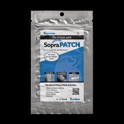 Soprema 3 in. L X 2 in. W Gray Self Adhesive Wall Repair Patch