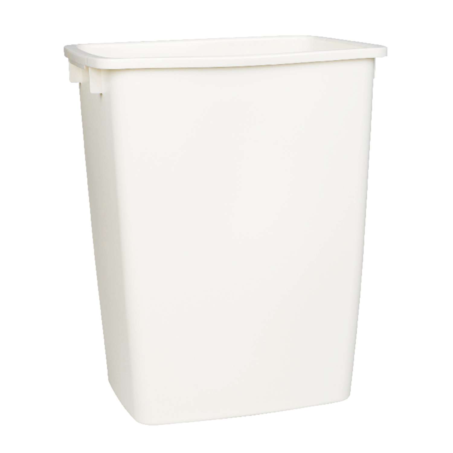 Rubbermaid 9 gal Bisque Plastic Open Top Trash Can Ace Hardware