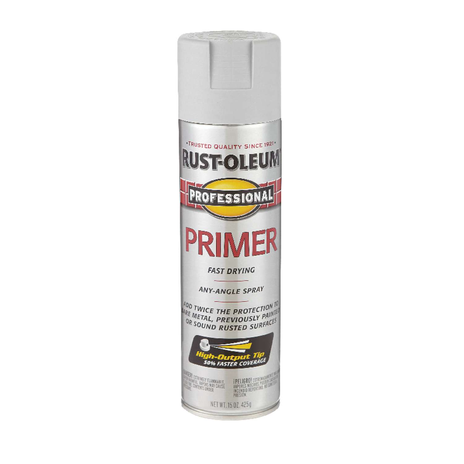 RustOleum Professional Flat Gray Primer Spray 15 oz Ace Hardware