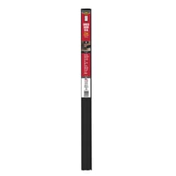 M-D BUILDING PRODUCTS Black Aluminum Door Bottom For Doors 36 in. L X 1.38 in.