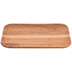 Karma Sierra 8.5 in. W X 15 in. L Natural Wood Tray