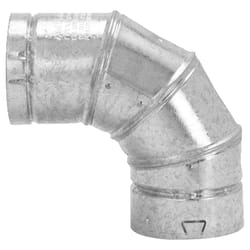 Selkirk 5 in. D X 8.875 in. L Aluminum/Galvanized Steel Stove Pipe Elbow