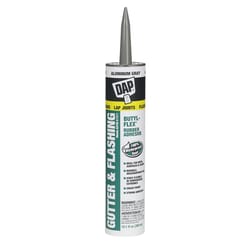 DAP Butyl Flex Gray Solvent-Based Resin Gutter and Flashing Sealant 10.1 oz