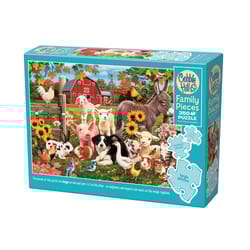 Cobble Hill Family Farm Jigsaw Puzzle Multicolored 350 pc