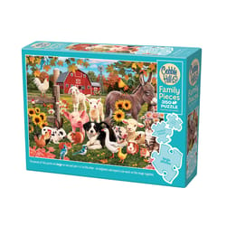 Cobble Hill Family Farm Jigsaw Puzzle Multicolored 350 pc