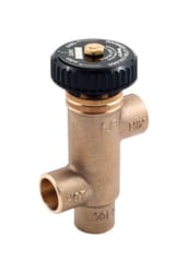 Watts 1/2 in. Sweat in. X 1/2 in. Sweat Brass Tempering Valve