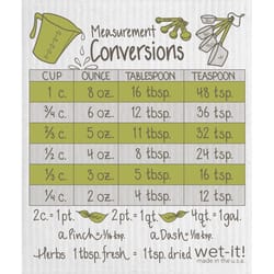 wet-it! Cellulose/Cotton Wiping Cloth 6.75 in. W X 8 in. L 1 pk
