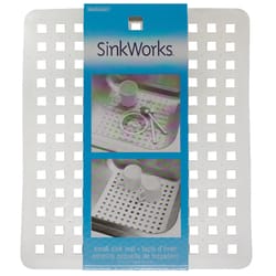 iDesign SinkWorks Clear PVC Sink Mat
