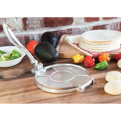 Fox Run Silver Aluminum Tortilla Press