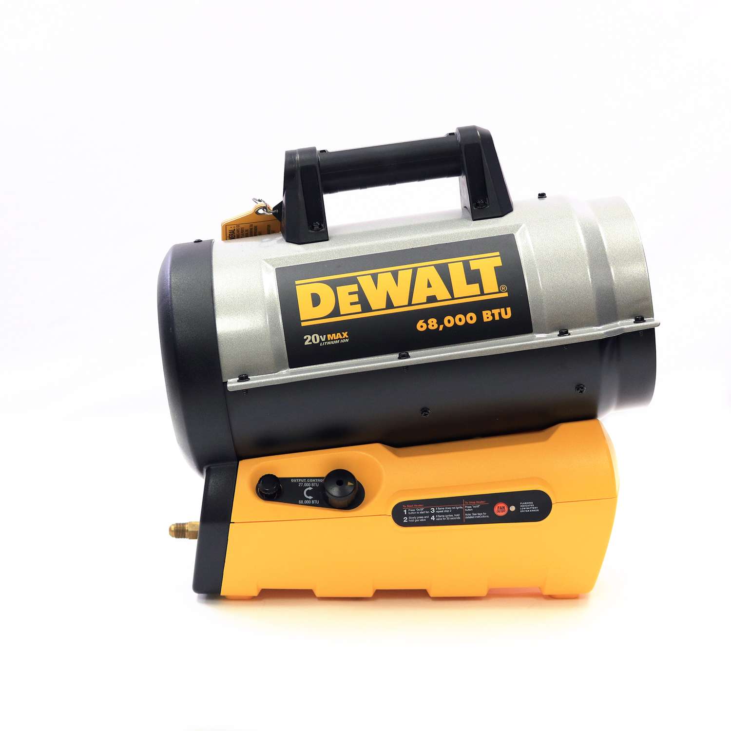 DeWalt 68000 Btu/h 1700 sq ft Forced Air Propane Heater - Ace Hardware