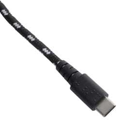 Fusebox USB to Type C Cable 9 ft. Black/White
