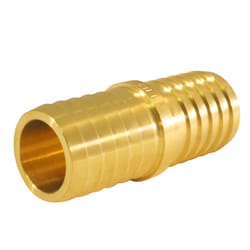 Apollo 1 in. Barb in to X 1 in. D Barb Brass Insert Coupling