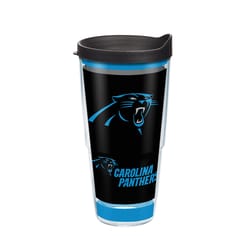 Tervis NFL 24 oz Carolina Panthers Multicolored BPA Free Tumbler with Lid