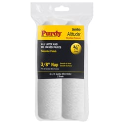 Purdy Altitude Poly Micro 6.5 in. W X 3/8 in. Jumbo Mini Paint Roller Cover 2 pk