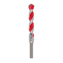 Milwaukee Shockwave 5/8 in. X 6 in. L Carbide Hammer Drill Bit 3-Flat Shank 1 pk