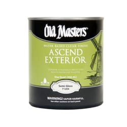 Old Masters Ascend Exterior Semi-Gloss Clear Water-Based Finish 1 qt