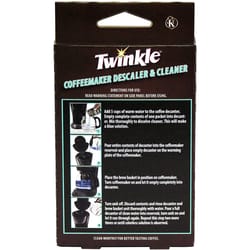 Twinkle No Scent Coffeemaker Descaler and Cleaner 2 oz Powder